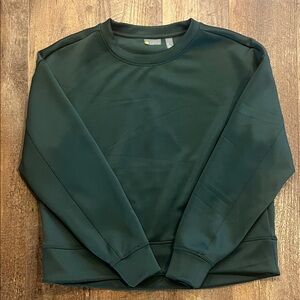 Zella women’s Deep Green Crewneck pullover